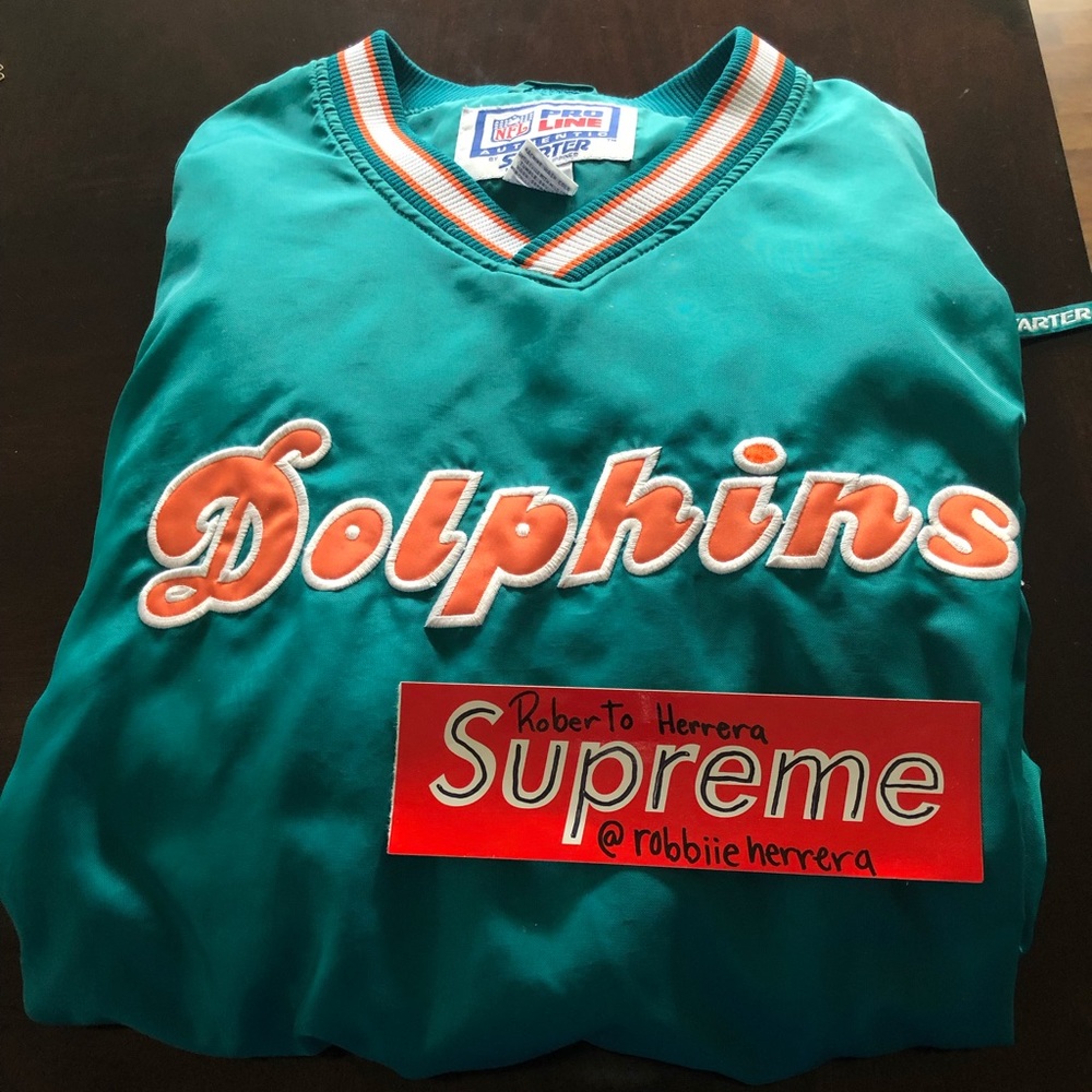 NFL Pro Line Dolphins variation jacket